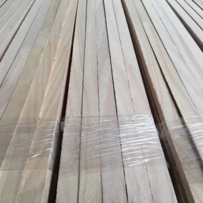 Paulownia Triangle Wood Strip